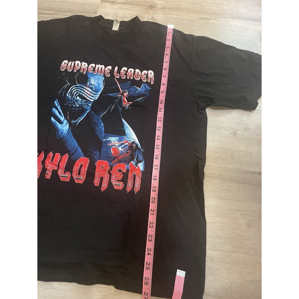 Kylo Ren/Ben Solo Star Wars Rap T-Shirt Medium By Tatooine Traders Black - Picture 5 of 5